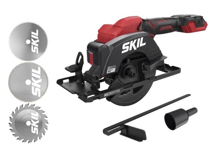 Пила дискова акумуляторна SKIL 3540 CA Compact 20В 1х2.5А·год 120мм 1.8кг