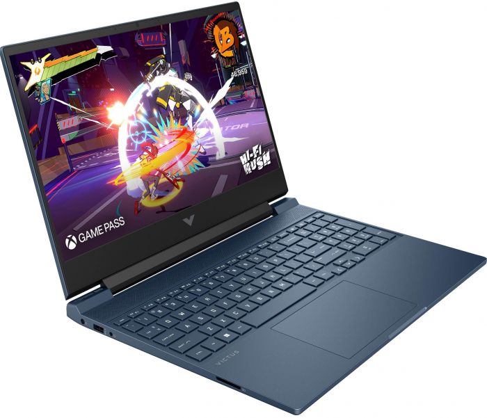 Ноутбук HP Victus 15-fb3021ua 15.6" FHD IPS AG, AMD R5-8645HS, 16GB, F512GB, NVD3050-6, DOS, синій