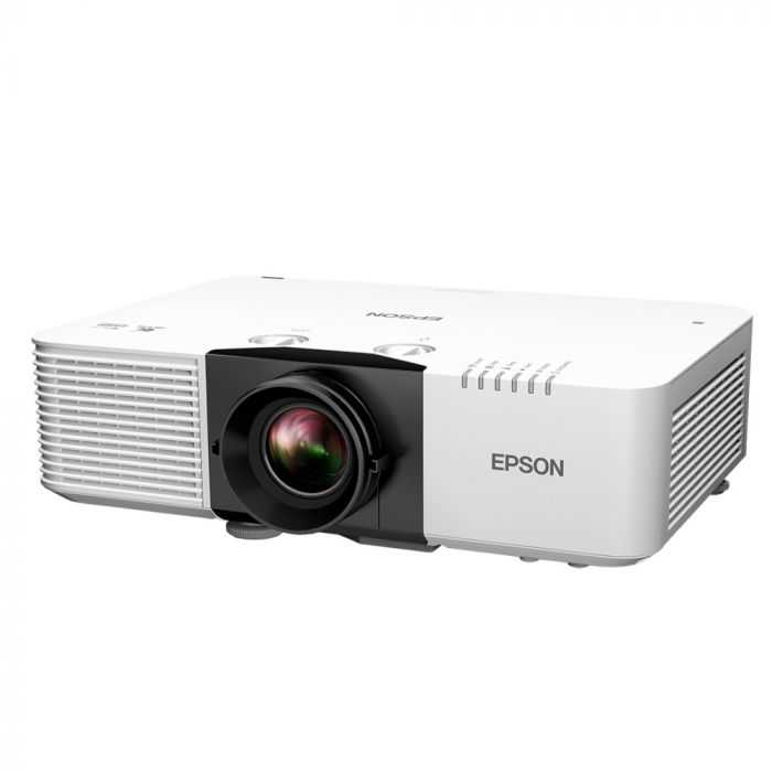 Проєктор Epson EB-L890E WUXGA, 8000 lm, LASER, 1.35-2.2, WiFi, білий