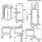Морозильна камера Electrolux, 186x60х65, 278л, E, NF, інв., нерж