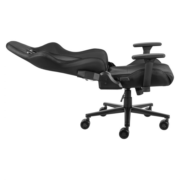 Крісло 2E GAMING OGAMA II RGB, ПУ шкіра, 3D-Armrests, чорний