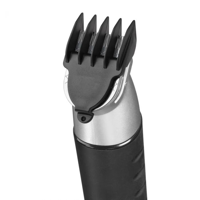 Набір для стрижки Babyliss Lithium Power, для бороди, вусів, голови, носа і тіла, акум., вібраційний мотор, насадок-10, сталь, чорний