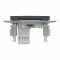 Розетка комп'ютерна RJ45 Schneider Electric, Asfora (антрацит, без рамки)