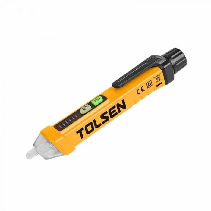Детектор напруги Tolsen, 12-1000В, кат.1000В, 3х1.5В LR03