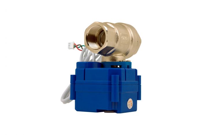 Комплект запобігання затопленню U-Prox Valve DN20, 3/4", автономне живлення від батарей CR123A, автоматичний прогон раз на тиждень