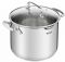 Каструля Tefal Duetto+, з кришкою, 6л, нержавіюча сталь