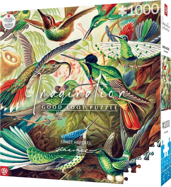 Пазл GoodLoot Imagination: Ernst Haeckel Hummingbirds 1000 ел.