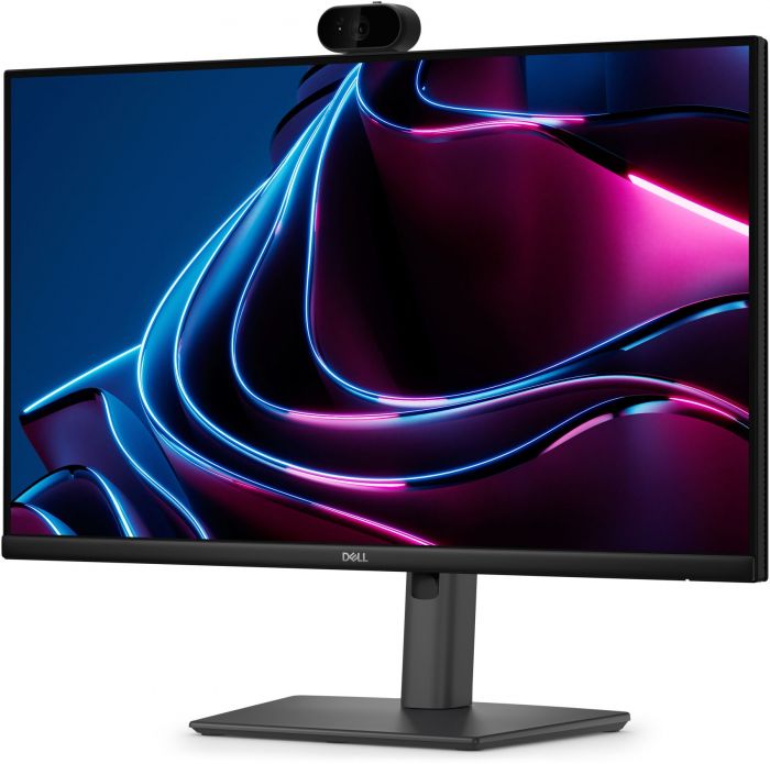 Монітор DELL 23.8" P2426HEV HDMI, DP, USB-C, RJ-45, IPS, 120hz, sRGB 99%, Pivot, Cam