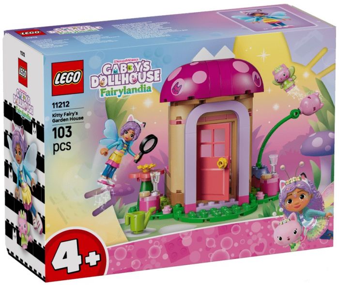 Конструктор LEGO Gabby's Dollhouse Садовий будиночок Котофеї