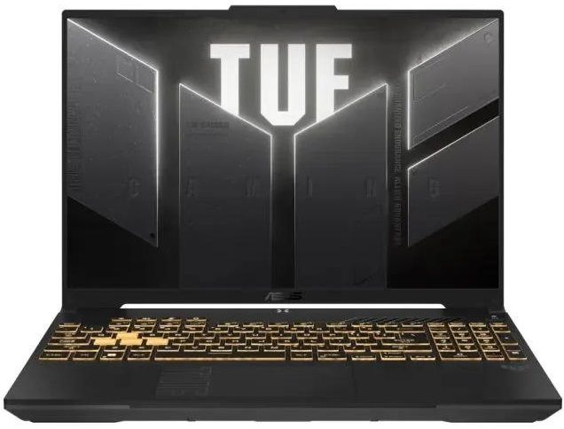 Ноутбук ASUS TUF Gaming F16 FX607VJR-TU390 16" WUXGA IPS, Intel 5 205H, 8GB, F512GB, NVD3050-6, NoOS, Сірий