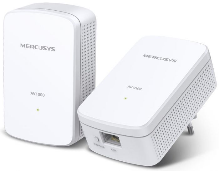 Комплект Адаптерiв Powerline Mercusys MP500 Kit AV1000, 1xGE, 2 шт Розетка