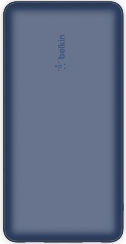 Акумулятор портативний літій-іонний Power Bank Belkin 20000мА·год, 15Вт, 2хUSB-A/USB-C, блакитний