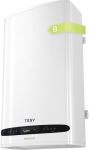 Водонагрівач електр. TESY Bellislimo Cloud плаский GCR 802722 E31 ECW Wi-Fi, 80л, 2,2кВт, ун. монтаж, електр. кер-ння, B, білий