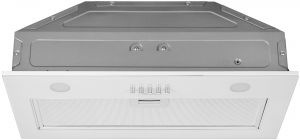 Витяжка ARDESTO вбудована HFI-F900GW, 52см, 700м3ч, скло, 2х1Вт LED, кнопкове, білий