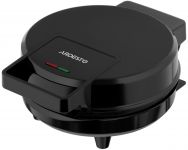 Вафельниця ARDESTO 1200Вт, тоненька вафля круглої форми, корпус-пластик, чорний