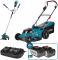 Набір із двох акумуляторних інструментів Konner&Sohnen KS 43LM-BCT40V-SET 40В(20+20В) газонокосарка KS 43LM-40V та тример садовий KS BCT-40V акб 2х4А·год ЗП 22.5кг