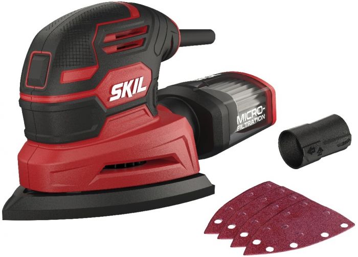 Шліфмашина вібраційна SKIL 7260 AA 100Вт платформа 151х102 24000кол·хв 0.8кг