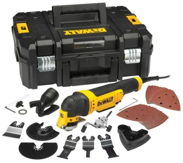 Багатофункціональний інструмент мережевий DeWalt 300Bт 0-22000кол/хв кейс 1.5кг