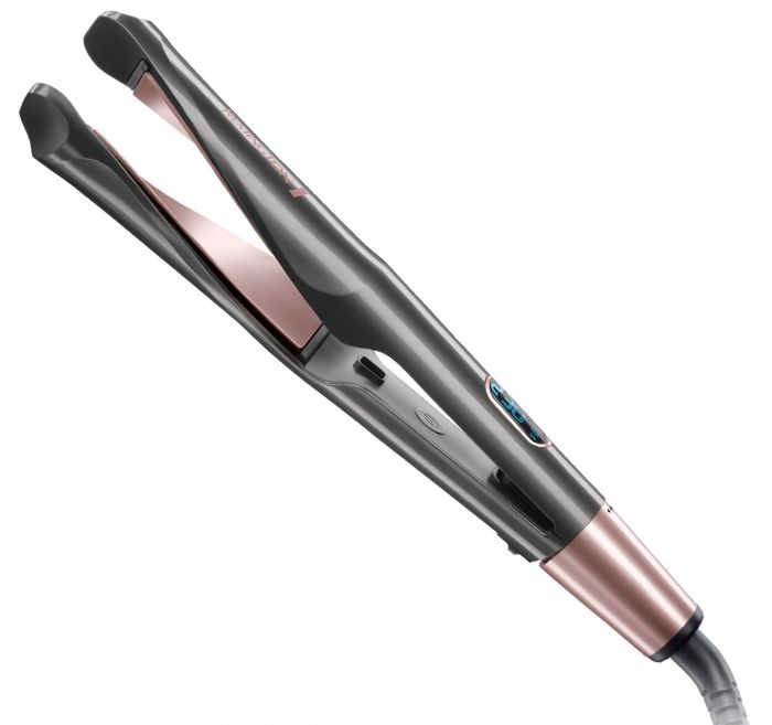 Випрямляч Remington Curl&Straight Confidence, 47Вт, темп.режимів-5, 150-230С, дисплей, кераміка, чорний