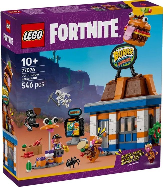 Конструктор LEGO Fortnite Durrr Burger ресторан