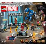 Конструктор LEGO Super Heroes Лабораторія Залізної Людини: зал обладунків