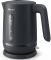 Електрочайник Philips Series 1000, 1,7л., Strix, пластик, мат, чорний