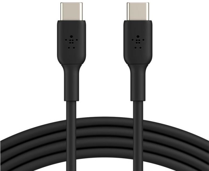 Кабель Belkin USB-C > USB-C заряджання/синхронізації 60Вт PD, 1м, PVC, чорний