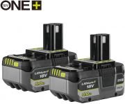 Набір акумуляторів Ryobi ONE+ RB1850X2 18В 2х5А·год