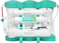 Фільтр зворотного осмосу Ecosoft P’URE AQUACALCIUM Mint, мембрана 75gpd, картридж AquaCalcium збагачує мінералами, дренаж 1:1