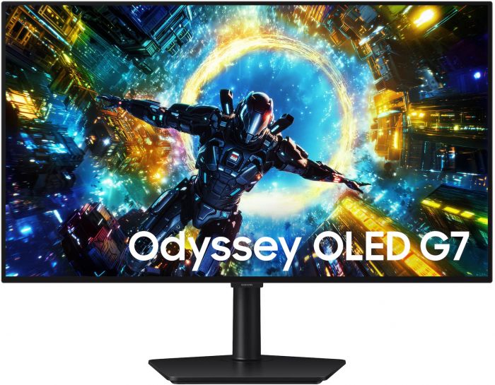 Монітор Samsung 32"Odyssey Gaming G73SH 2xHDMI, DP, OLED, 3840x2160, 165Hz, 0.3ms, CURVED