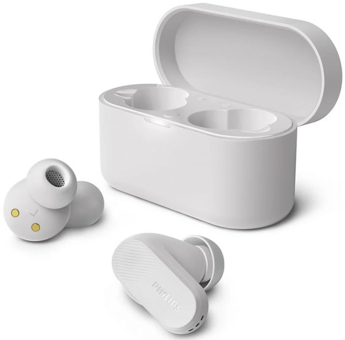 Навушники TWS Philips TAT3509 BT 5.3, ANC, IPX4, SBC, LC3, Touch control, Mic, Білий