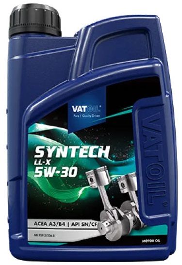 Олива моторна VATOIL SynTech LL-X 5W-30 1л (10-1 LL-X) (50479)