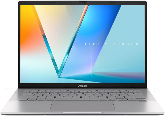 Ноутбук ASUS Vivobook S14 S3407VA-LY102 14" WUXGA IPS, Intel 7 240H, 16GB, F512GB, UMA, NoOS, Сріблястий