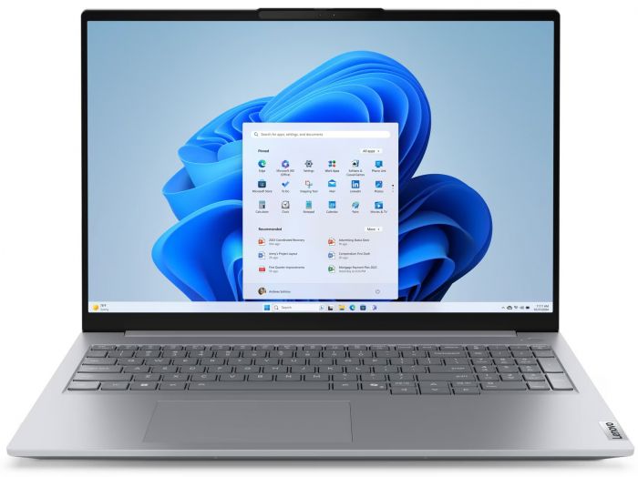 Ноутбук Lenovo ThinkBook 16-G8 16" WUXGA IPS AG, Intel 5-210H, 16GB, F512GB, UMA, DOS, сірий