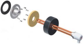 Електричний нагрівальний елемент TESY ACS El Kit 3kW-PLUG AND PLAY V1404 3кВт 6/4" термостат фланец