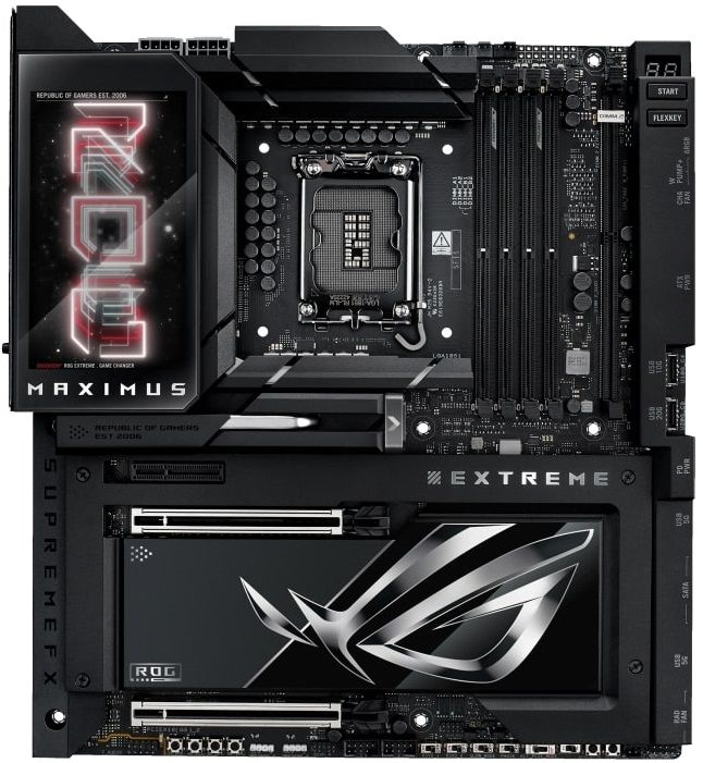 Материнcька плата ASUS ROG MAXIMUS Z890 EXTREME s1851 Z890 4xDDR5 M.2 Thunderbolt HDMI Wi-Fi BT EATX