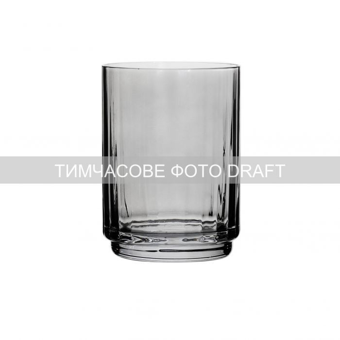 Набір склянок низьких Ardesto Black Mars Alcor 400мл, 2шт, скло, сірий Набір склянок низьких Ardesto Black Mars Alcor 400мл, 2шт, скло, сірий