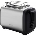 Тостер Tefal Subito 1100Вт, розморожування, щипці, нерж. сталь, чорний