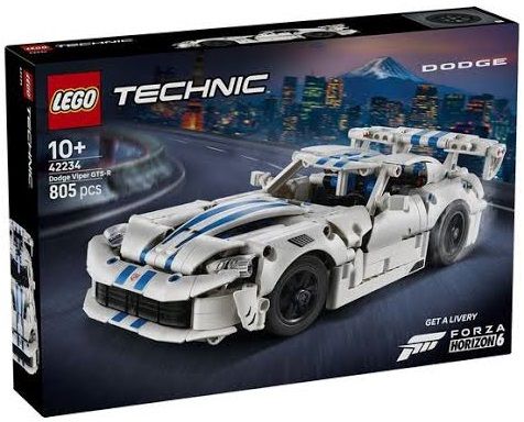 Конструктор LEGO Technic Спортивний автомобіль Dodge Viper GTS-R