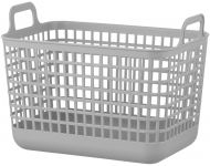 Кошик для зберігання ARDESTO 33x22.5x25.2см, 12.5л, пластик PP, cірий