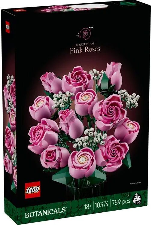 Конструктор LEGO Botanicals Букет рожевих троянд