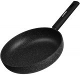 Сковорода глибока з кришкою ARDESTO Black Mars Alcor, 26см, алюміній, чорний