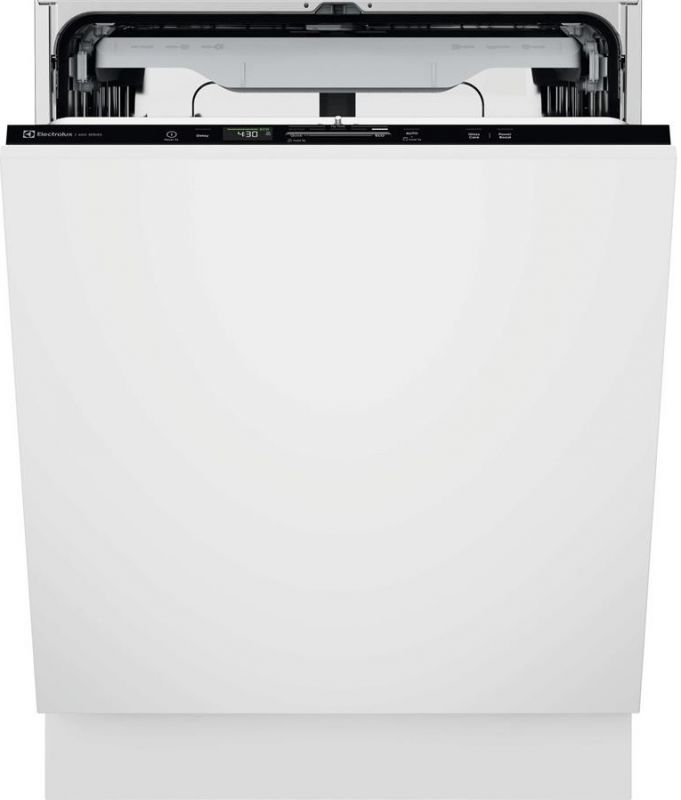 Посудомийна машина Electrolux вбудована, 13компл., В, 60см, дисплей, інвертор, 3й кошик, чорний