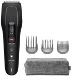 Машинка для стриження  Philips Series 5000, акум., роторний мотор, насадок-3, кейс, сталь, чорний