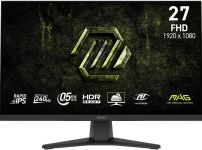 Монітор MSI 27" MAG 272F-X24 2xHDMI, DP, Audio, IPS, 240Hz, 0.5ms, sRGB 122%, FreeSync