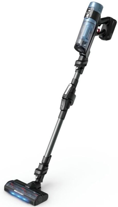 Пилосос Rowenta безпровідний X-Force Flex 10.80, 300Вт, вологе прибирання, конт пил -0.44л, автон. робота до 60хв, HEF system 99,9%, чорно-синій