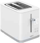 Тостер Tefal Sense 850Вт, LED дисплей, метал/пластик, білий