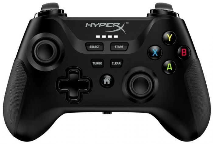 Геймпад HyperX Clutch, cross-platform, WL/BT/USB-A, чорний