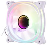 Корпусний вентилятор 2E GAMING Air Cool X Fan ACF120XB-ARGB, 120мм, 1200rpm, 3pin, 3pin +5VARGB, 20,4dBa, білий