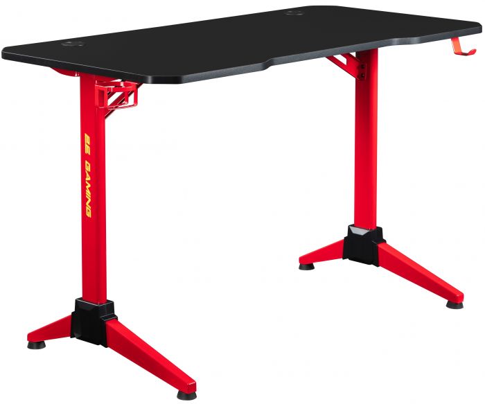 Стіл комп'ютерний 2E GAMING OTOROSHI, 120х60x75см, чорно-червоний